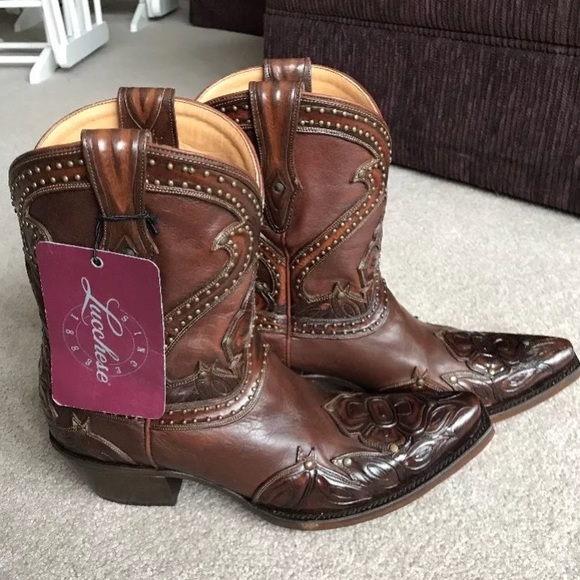Lucchese Shoes - NWT Lucchese 10 cowgirl cowboy western boots